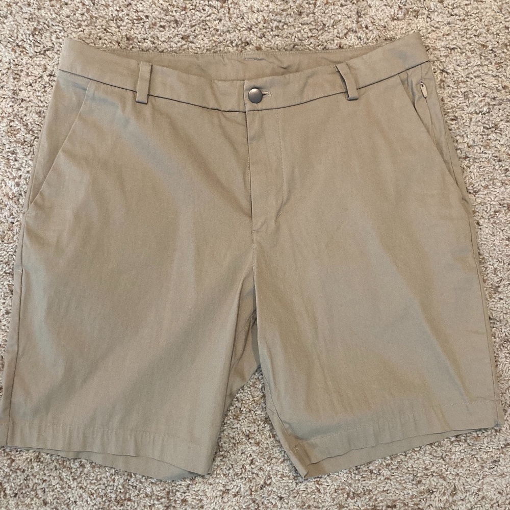 Lululemon Men's Commission Size 34 Shorts - Tan